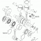 Explorer 500 01- Crankshaft Assy