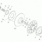 Super Touring 500 Ведомый шкив
