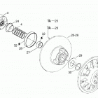 Touring 500 F Ведомый шкив