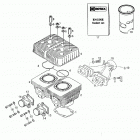 XR 500 F Цилиндр