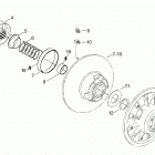 Ranger 2000 Ведомый шкив