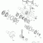 G-Touring 500 01- Crankshaft Assy