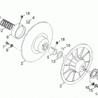 Light Touring LT Ведомый шкив