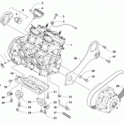 ZR 6000 LTD ES 129 ORANGE Опора двигателя и вариатор