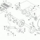 ZR 120 GREEN Вал привода трака