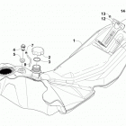 ZR 4000 LXR 129 BLACK Топливный бак