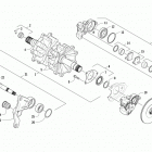 ZR 5000 LXR 137 BLACK Вал приводной трака и тормоза