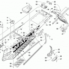 ZR 6000 RR ES 137 GREEN Тунель ,задний бампер и брызговик