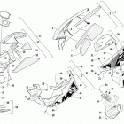 ZR 8000 LTD ES 129 ORANGE Поддон и обтекатели