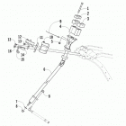 BEARCAT 2000 XT BLUE Вал руля
