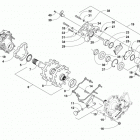 LYNX 2000 LT BLACK Вал привода трака