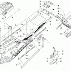 M 8000 HARD CORE MOUNTAIN CAT 162 GREEN Тунель ,задний бампер и брызговик