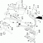 LYNX 2000 BLACK Крепление сидения