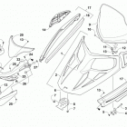 LYNX 2000 LT BLACK Капот,ветровое стекло и бампер