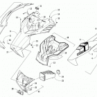 ZR 8000 SNO PRO 129 ES GREEN Капот и воздуховоды
