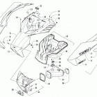 M 6000 SE ES 153 GREEN Капот и воздуховоды