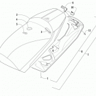 XF 7000 CROSSTOUR ORANGE Сидение