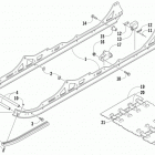 BEARCAT 2000 XT BLUE Рельс скольжения и гусеница
