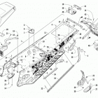 ZR 6000 LTD ES EB 129 Тунель ,задний бампер и брызговик