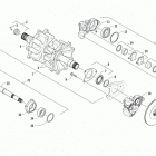 ZR 6000 LXR ES 137 BLACK Вал приводной трака и тормоза
