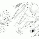 LYNX 2000 BLACK Капот,ветровое стекло и бампер
