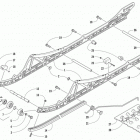 M 8000 HARD CORE MOUNTAIN CAT 162 GREEN Рельс скольжения и гусеница