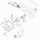 ZR 4000 LXR 129 BLACK Помпа и термостат