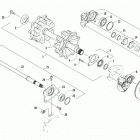PANTERA 7000 XT LTD BLACK Вал приводной трака и тормоза