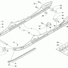 PANTERA 7000 LTD BLACK Рельс скольжения и гусеница
