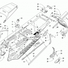 ZR 7000 LXR 129 BLACK Тунель ,задний бампер и брызговик