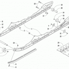 BEARCAT 3000 LT BLUE Рельс скольжения и гусеница