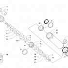 PANTERA 7000 XT LTD Black (US) Задняя подвеска ,задний амортизатор