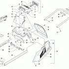 BEARCAT 2000 LT BLUE Задний бампер ,багажник и фонарь