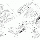 ZR 8000 RR ES 129 GREEN Поддон и обтекатели