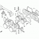 ZR 4000 LXR 129 BLACK Клапан  дросселя в сборе