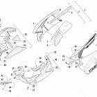 BEARCAT 3000 LT BLUE Поддон и обтекатели