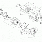 BEARCAT 2000 LT BLUE Вал привода трака