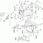 ZR 6000 SNO PRO ES  Orange (US) Передний бампер и рама