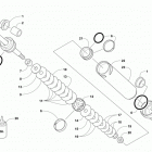 ZR 6000 SNO PRO ES  Orange (US) Задняя подвеска ,задний амортизатор