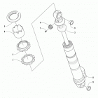 ZR 4000 SNO PRO 129 GREEN Передний амортизатор