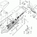 ZR 6000 LTD ES 137 ORANGE Тунель ,задний бампер и брызговик