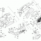 ZR 8000 SNO PRO ES 129 GREEN Поддон и обтекатели