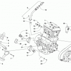 PANTERA 3000 BLACK Опора двигателя и вариатор