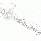 LYNX 2000 BLACK Привод сцепления