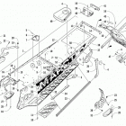 ZR 6000 RR ES 129 GREEN Тунель ,задний бампер и брызговик