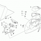 ZR 6000 EL TIGRE ES 137 BLACK Ветровое стекло и панель инструментов