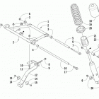BEARCAT 2000 XT BLUE Задняя подвеска ,передний рычаг