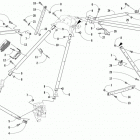 M 8000 MOUNTAIN CAT ES 162 GREEN Крепление рулевого управления