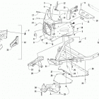 ZR 8000 SNO PRO 129 ES GREEN Передний бампер и рама