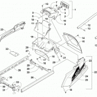 LYNX 2000 LT BLACK Задний бампер ,багажник